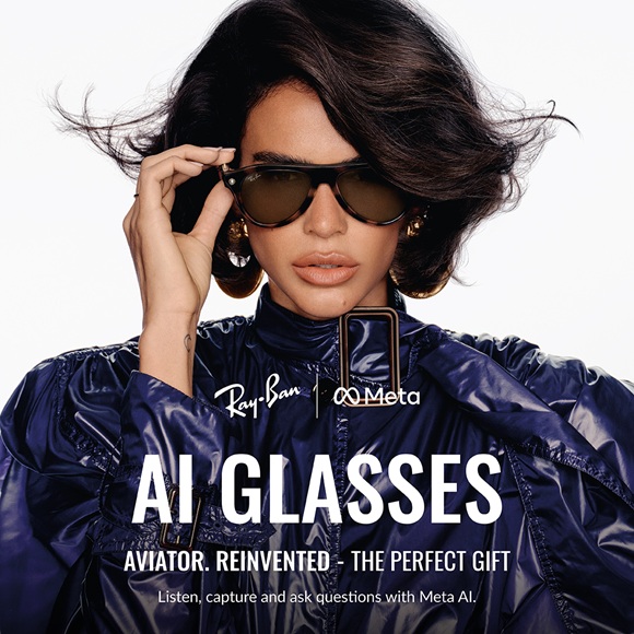 9.24 THU 第3世代 Ray-Ban Meta 登場。スタイルとテクノロジーを、もっと美しく。